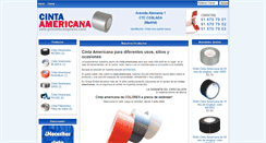 Desktop Screenshot of cintaamericana.solo-precinto-impreso.com